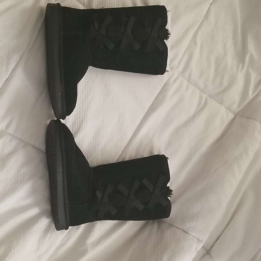 Koolaburra by Ugg Victoria Tall Boots Black Size 1